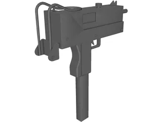MAC-10 3D Model preview