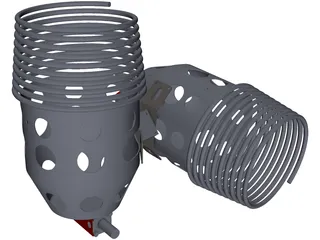 Bruleur 3D Model preview