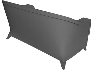 Modern Sofa 3D Model preview