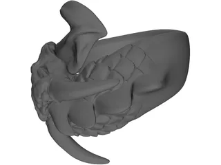 Dragon Ring by Jason Bakutis 3D Model preview