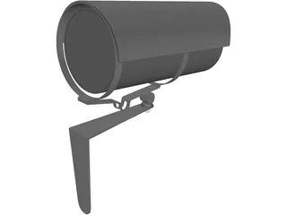 telecamera 3D Model preview