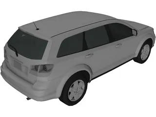 Dodge Journey (2012) 3D Model preview