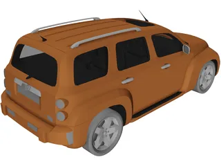 Chevrolet HHR (2012) 3D Model preview