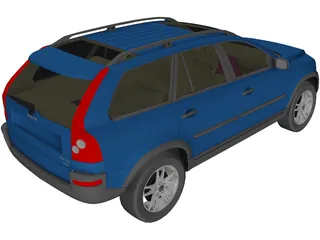 Volvo XC90 (2005) 3D Model preview