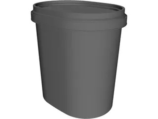 Bucket Container 3D Model preview