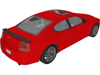 Dodge Charger RT 3D Model preview
