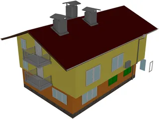 House 3D Model preview