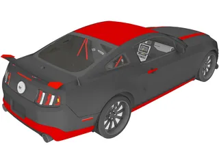 Ford Mustang Boss 302 (2013) 3D Model preview