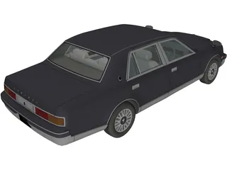 Toyota Century 3D Model preview