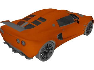 Lotus Exige 3D Model preview