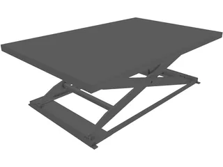 Scissor Lift 3D Model preview