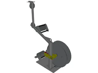 Straw Tape 3D Model preview