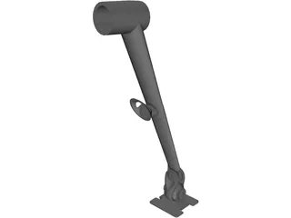 Zorro Monitor Arm 3D Model preview
