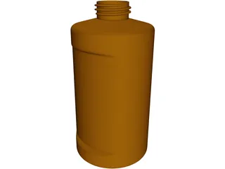 Bottle 3D Model preview