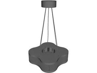 Modern Chandeliers 3D Model preview