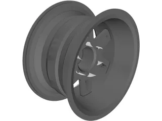 Rim Spy Truck 18in 3D Model preview