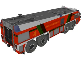 Rosenbauer Simba 8x8 3D Model preview
