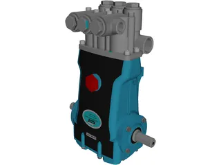 CAT 2510 High Pressure Pump 3D Model preview