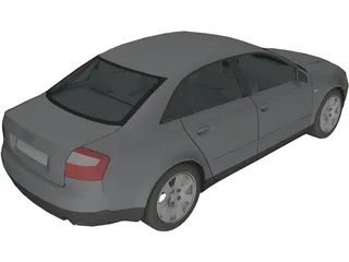 Audi A4 3D Model preview