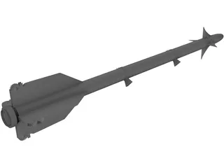 AIM-9 Sidewinder 3D Model preview