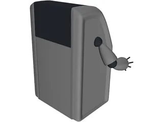 Robo Garbage Trash Refuse Debris 3D Model preview