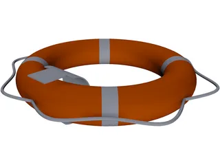 Life Guard 3D Model preview