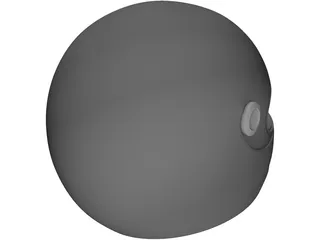 Motorcycle Helmet 3D Model preview