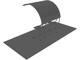 Barbecue 3D Model preview