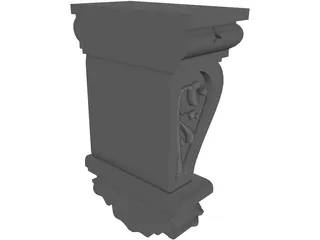 Cornice 3D Model preview