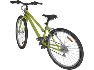 Bicycle 3D Model preview