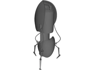 Portal Gun 3D Model preview