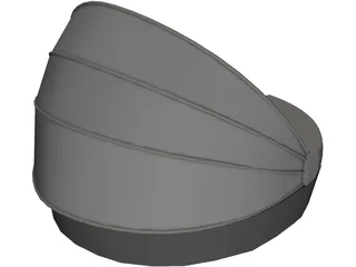 Arena Varaschin Sofa 3D Model preview