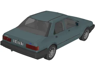 Ford Sierra Shaphire 3D Model preview