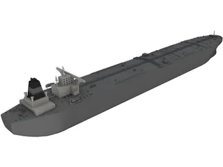 Tanker 3D Model preview
