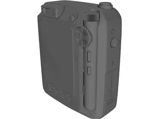Fujifilm Finepix F610 Digital Camera 3D Model preview