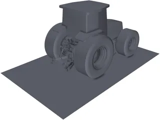New Holland 250hp Tractor 3D Model preview