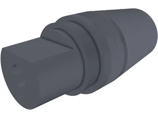 Dental Implant 3D Model preview