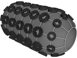Yokohama Baby Fender 3D Model preview