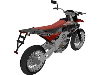 Aprilia SXV 450 3D Model preview