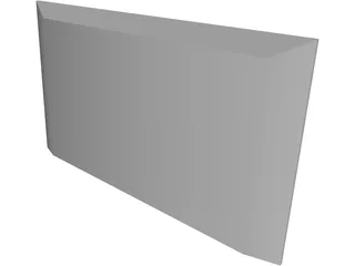 Philips TV 3D Model preview