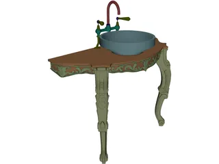 Sink 3D Model preview