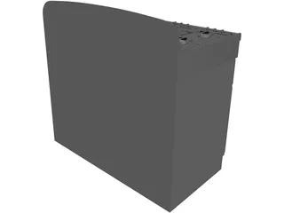 Cooker Retro 3D Model preview
