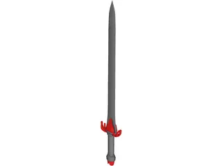 Emperior Sword 3D Model preview