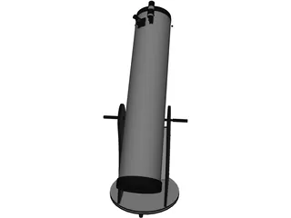 Telescope SkyWatcher Dobsonian 3D Model preview