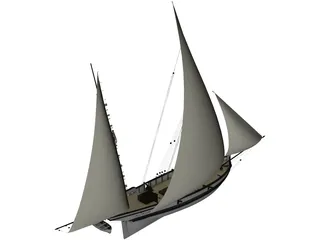 Gukkit Vessel 3D Model preview