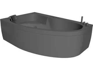 Bathtub 3D Model preview