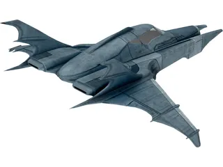 Batmobile 3D Model preview