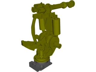 Fanuc M900IA600 Robot Arm 3D Model preview