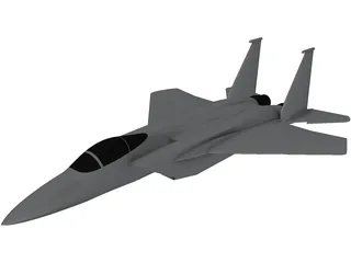F-15C Eagle 3D Model preview