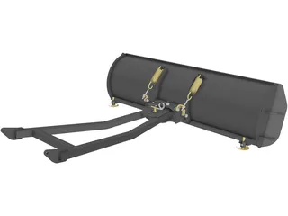 Snowplow 3D Model preview